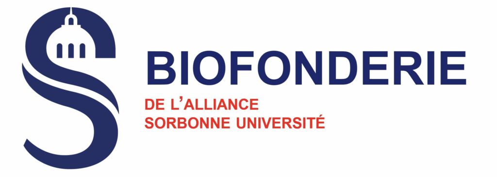 Logo Biofonderie de l'Alliance Sorbonne Université
