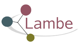 Logo du laboratoire LAMBE(Analyse, Modélisation, Matériaux pour la Biologie et l'Environnement)